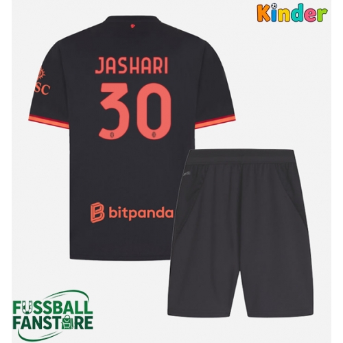AC Milan Ardon Jashari #30 Replik 3rd trikot Kinder 2026-27 Kurzarm (+ Kurze Hosen)